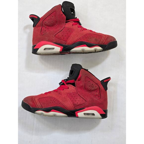 Nike Air Jordan 6 Retro GS 'Toro Bravo' CT8529-600 SZ 5.5 - Picture 2 of 8